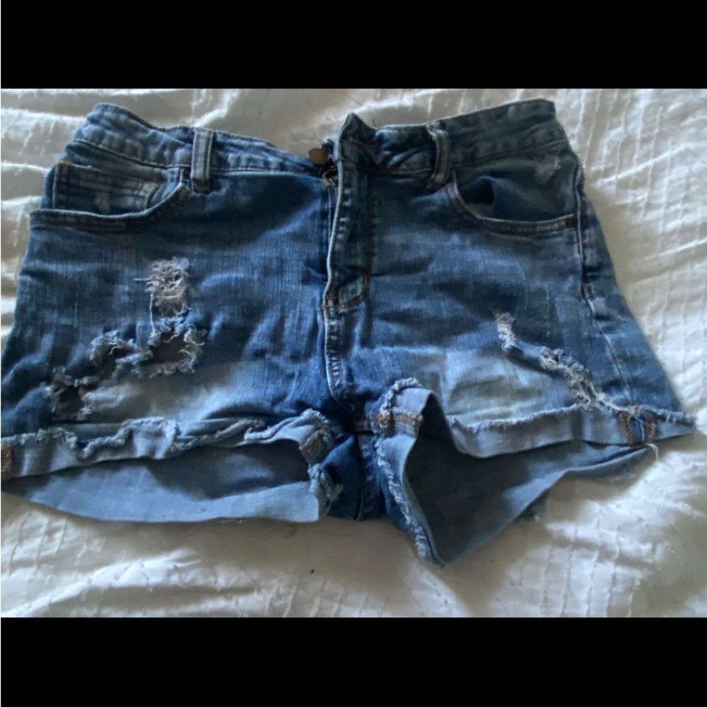 jean shorts